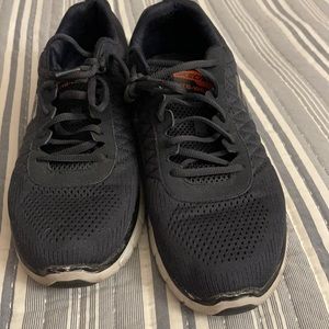 Dark blue sketcher “lite-weight” work out shoes